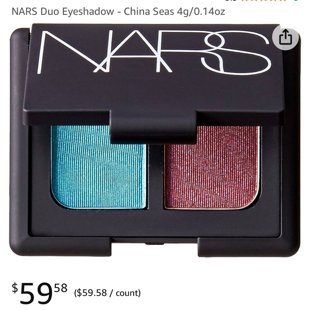 Nars china duo seas eyeshadow discontinued